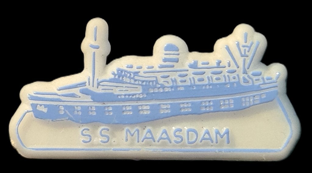 s.s. Maasdam speld, Verzamelen, Verzenden, Nieuw, Transport, Speldje of Pin