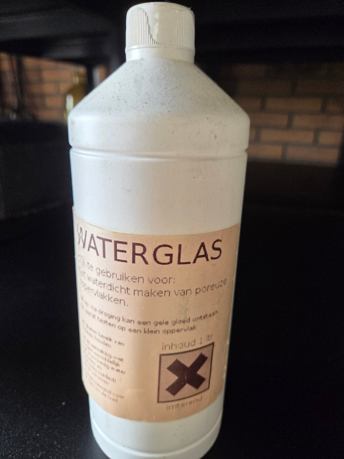 waterglas, Ophalen