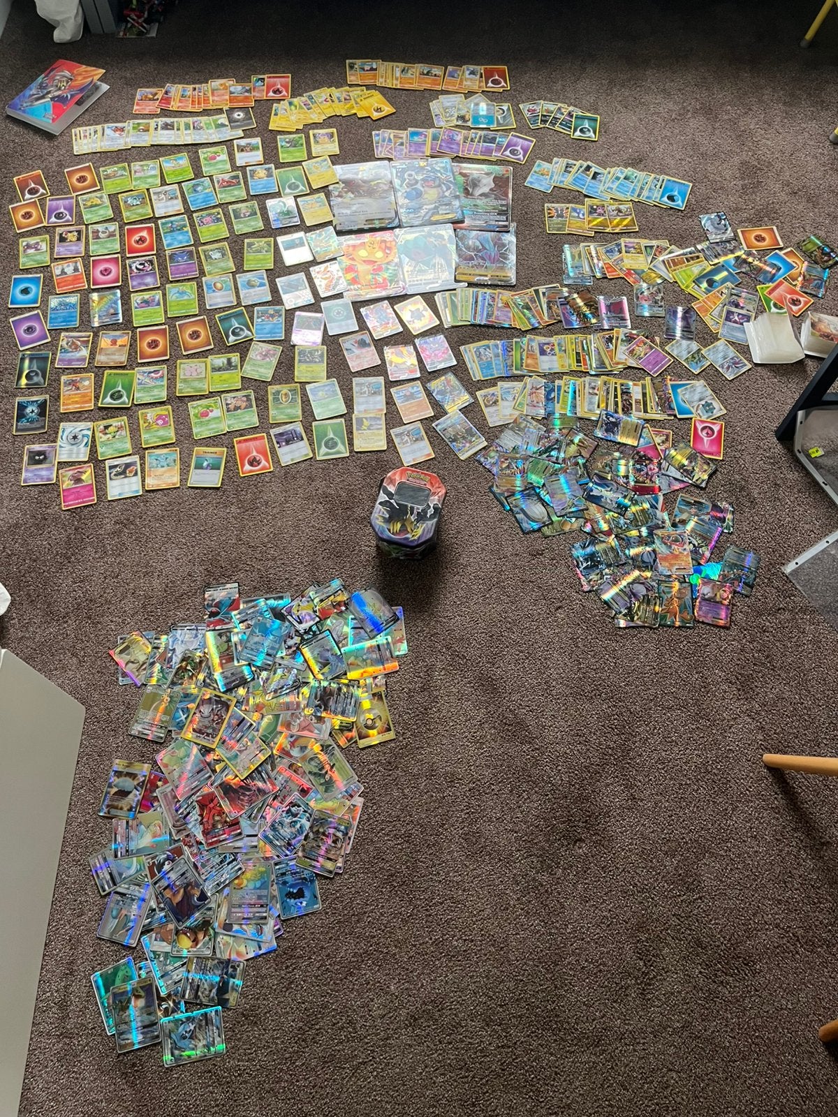 Grote verzameling pokemon kaarten, Verzenden, 500 t/m 1500 stukjes, Zo goed als nieuw, Overige typen