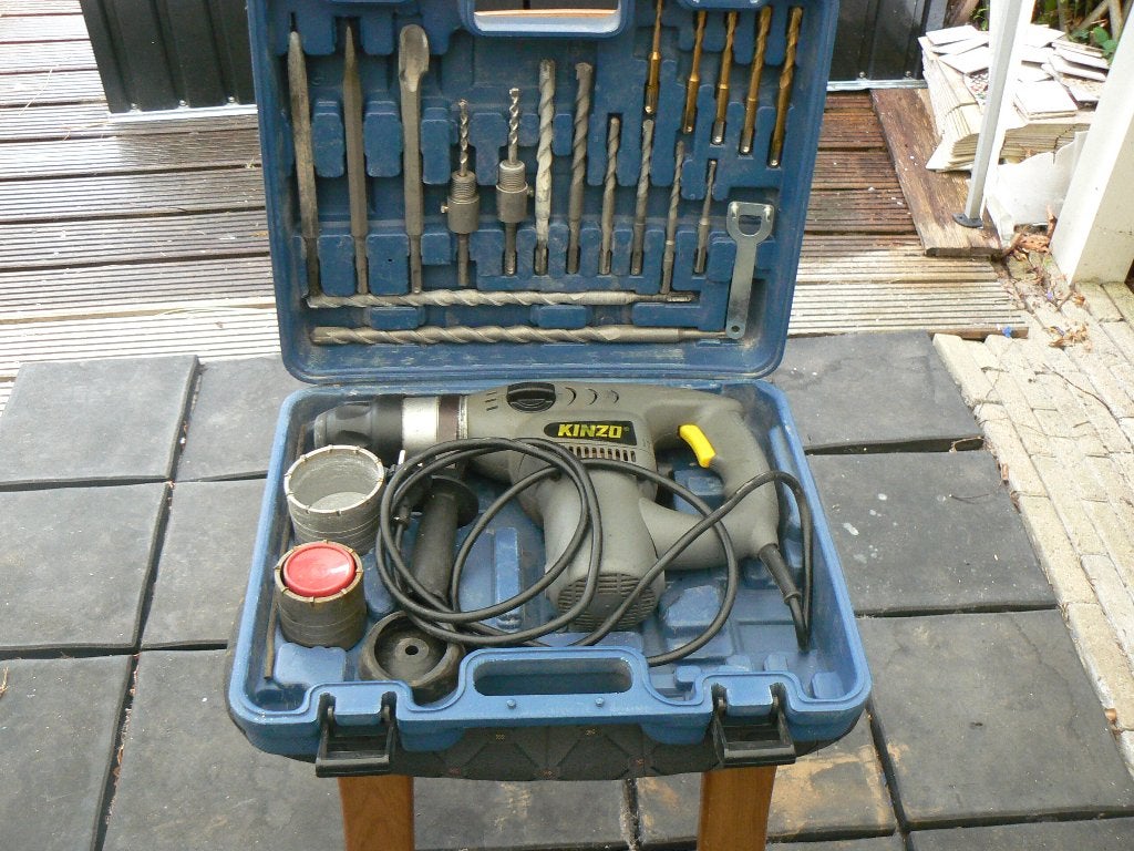 boor kinzo voor  breekwerk tegels van de muur vloer tegels, 600 watt of meer, Boor- en/of Breekhamer, Nieuw, Ophalen of Verzenden