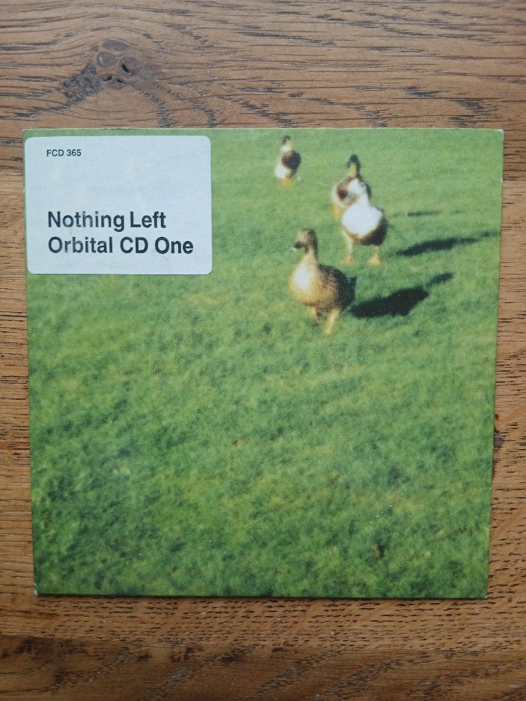 CD Orbital : Nothing Left (3 track single), Ophalen of Verzenden, Zo goed als nieuw, Dance Populair
