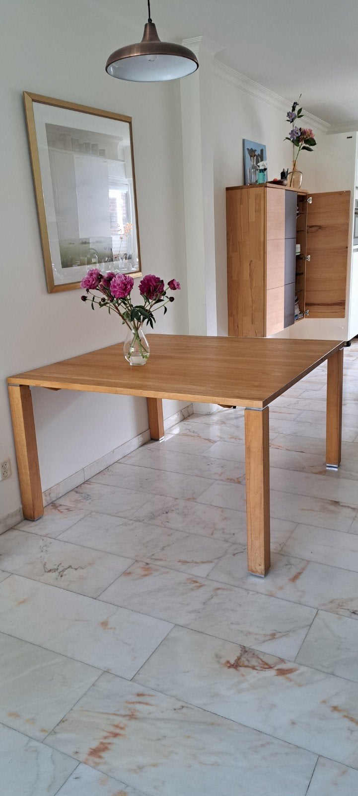 Eettafel, Ophalen of Verzenden, Gebruikt, 75 m² of meer, Laminaat