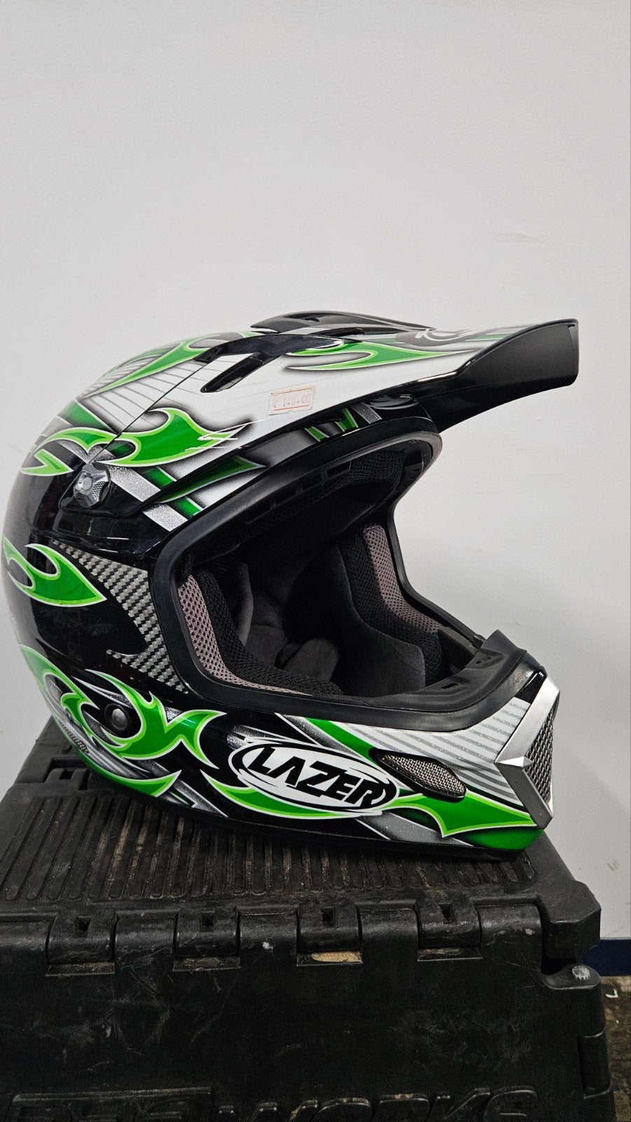 Lazer MX7 Cobra crosshelm - Maat M, Lazer, M, Offroadhelm, Ophalen of Verzenden