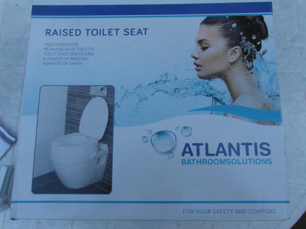 toiletverhoger Atlantis 10 cm, Doe-het-zelf en Verbouw, Sanitair, Ophalen of Verzenden, Zo goed als nieuw, Toilet