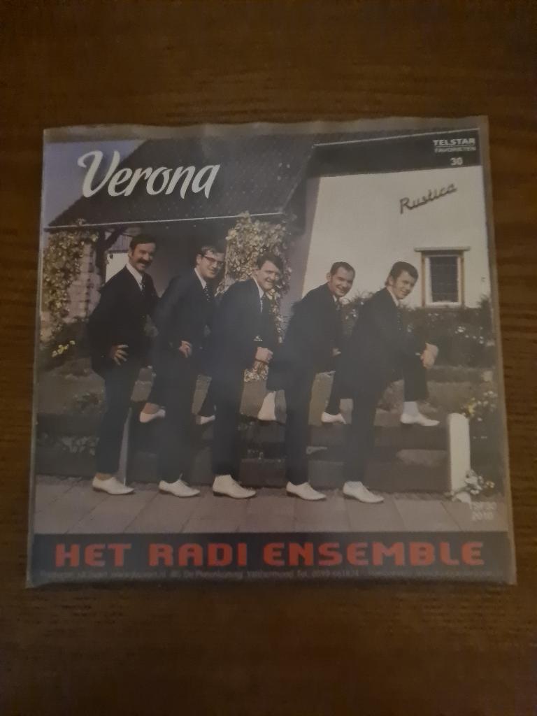 Het Radi Ensemble, Cd's en Dvd's, Ophalen of Verzenden, Zo goed als nieuw, 7 inch, Levenslied of Smartlap