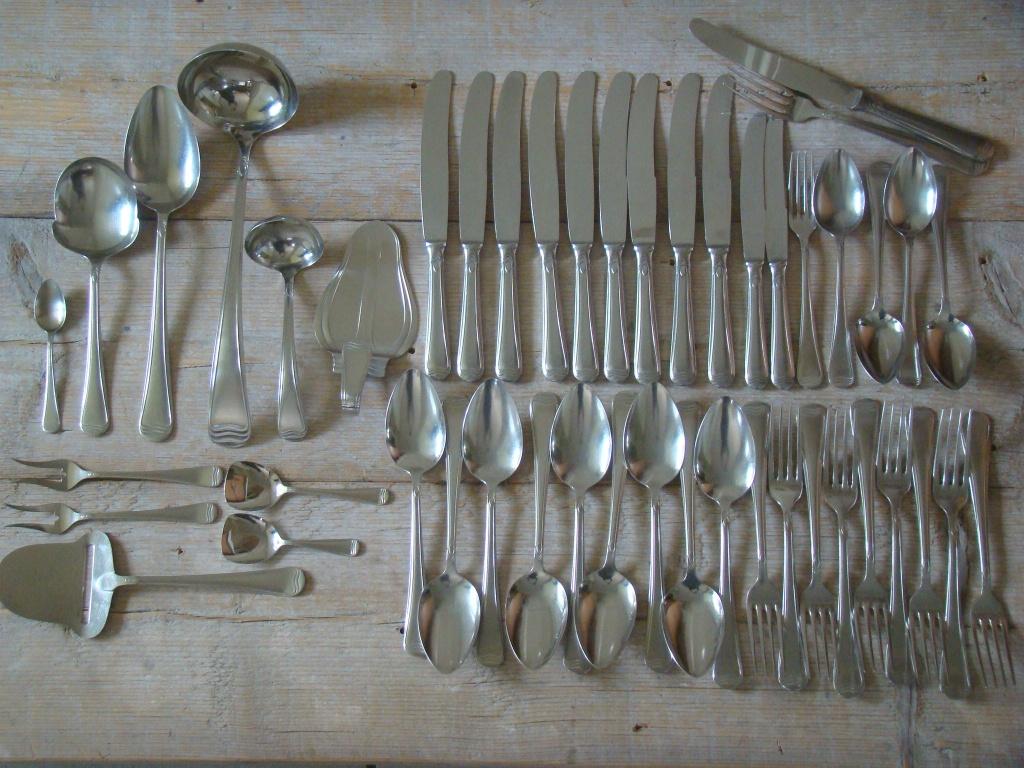 Bestek Gero Zilmeta, nr 527 GOLFJE, gaaf, Antiek en Kunst, Ophalen of Verzenden