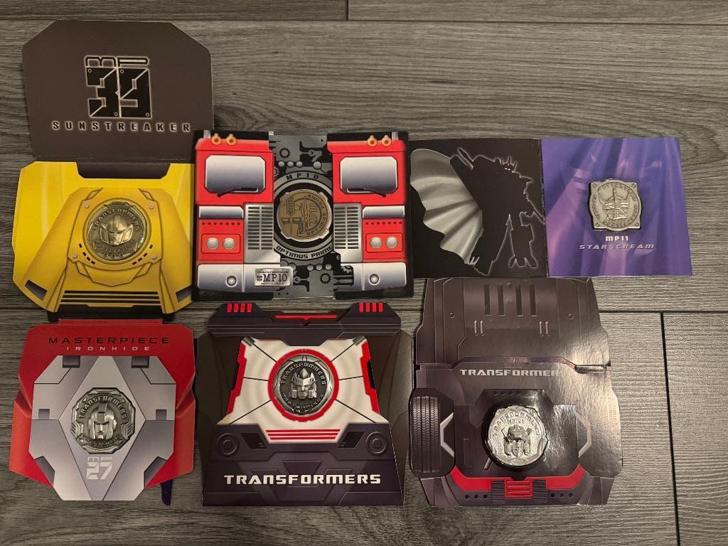 Transformers coins, Verzamelen, Transformers, G1, Ophalen of Verzenden, Nieuw, Overige rassen