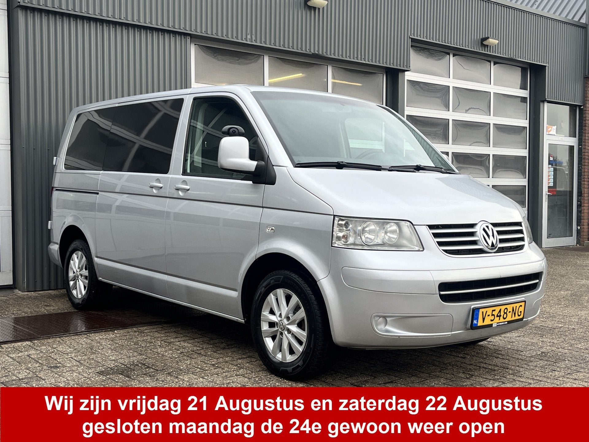 Volkswagen Transporter 2.5 TDI DC Invalide vervoer Caravelle, Voorwielaandrijving, Stoelverwarming, Stof, Gebruikt