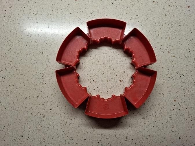 Tartelettesteker, netjes, Tupperware, Ophalen of Verzenden, Gebruikt, Overige typen