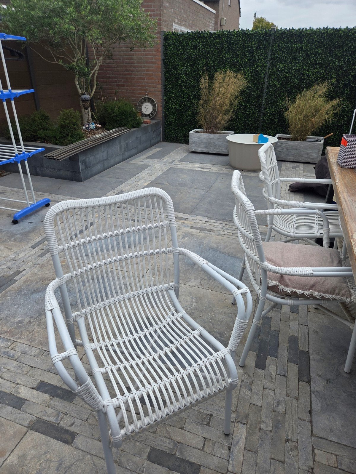 Tuinstoelen, Tuin en Terras, Ophalen, Gebruikt, Kunststof