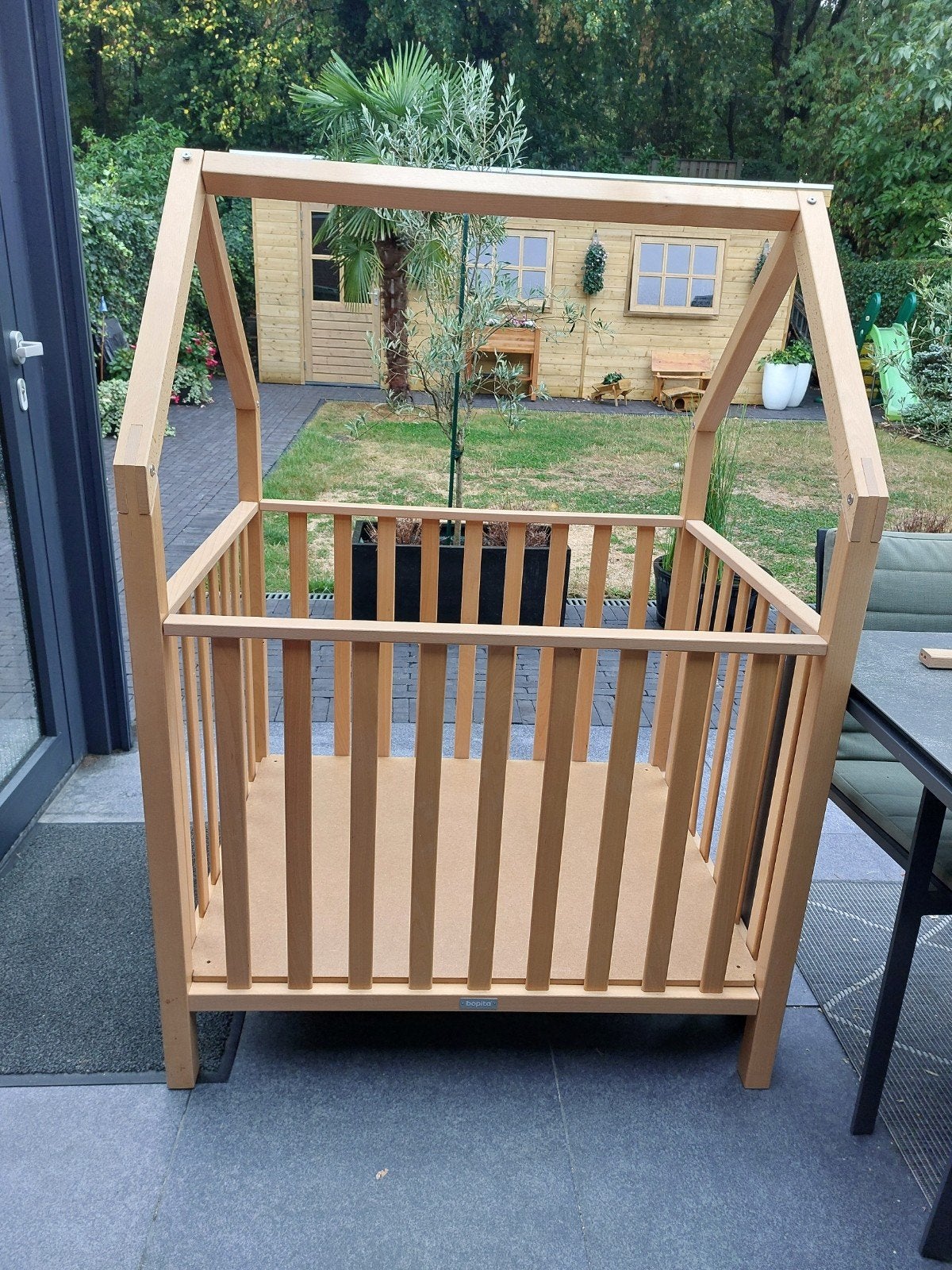Bopita home box naturel, Kinderen en Baby's, Boxen, Ophalen, Zo goed als nieuw