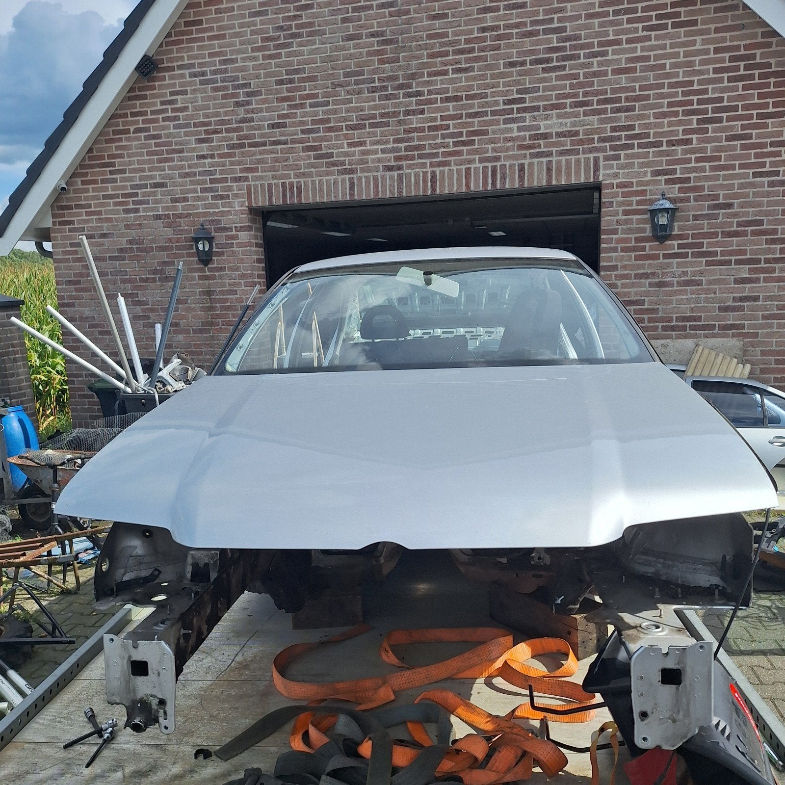 nette motorkap vw bora grijs metallic, Auto-onderdelen, Ophalen, Gebruikt, Volkswagen