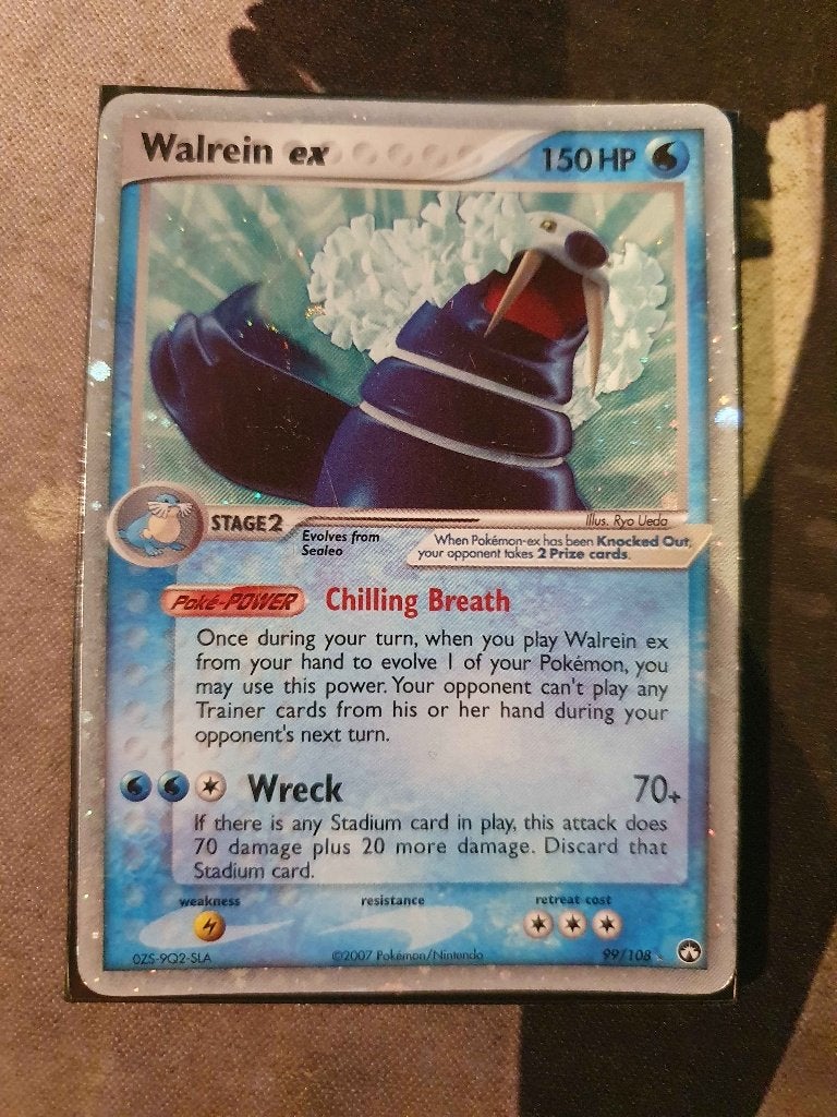 Walrein EX, Ophalen of Verzenden, Gebruikt, Losse kaart, Foil