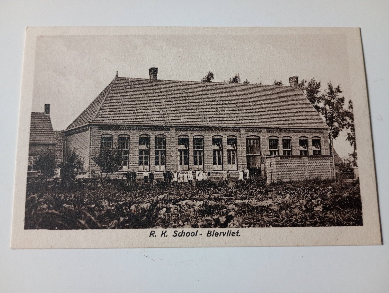 Biervliet RK School, Ophalen of Verzenden, Voor 1920, Ongelopen, Zeeland
