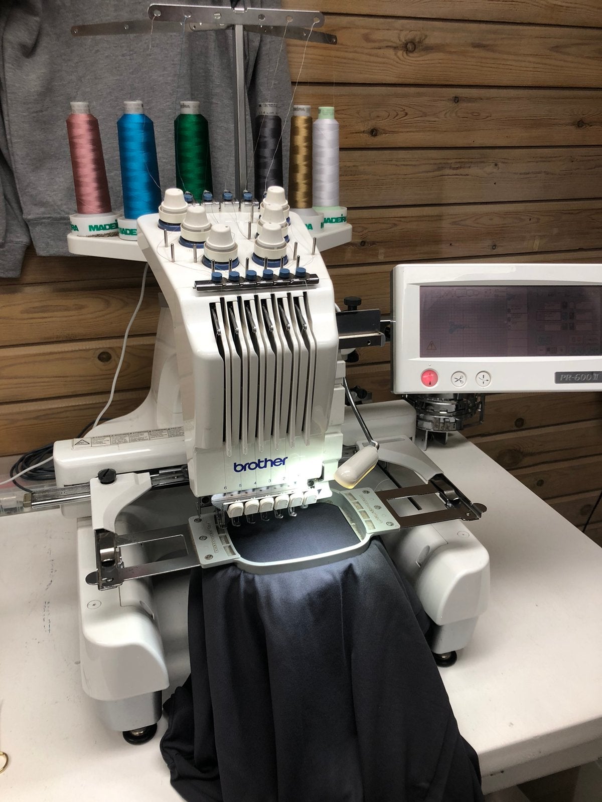 Borduurmachine Brother Pr600II, Ophalen, Gebruikt, Machineborduren, Borduurmachine