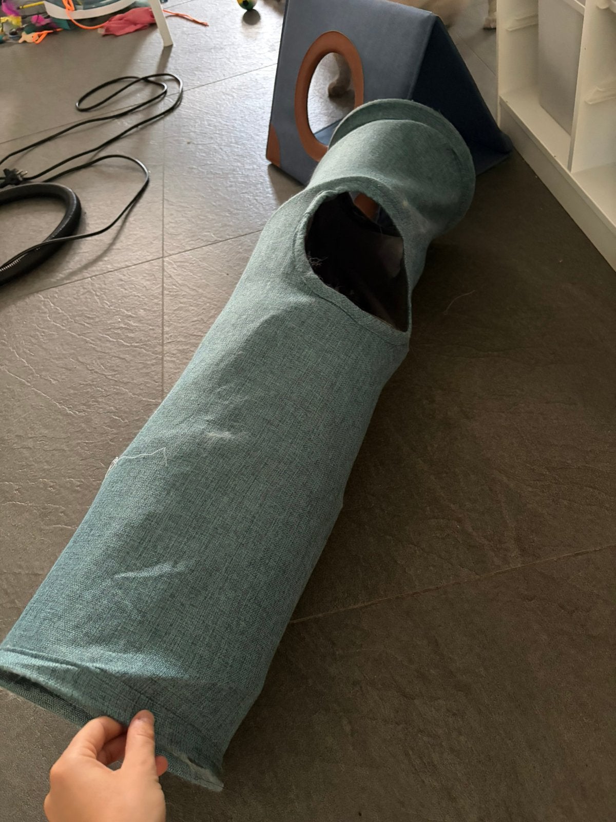 Kattentunnel en krab ding, Ophalen of Verzenden, Zo goed als nieuw, 15 m² of meer, Zeil