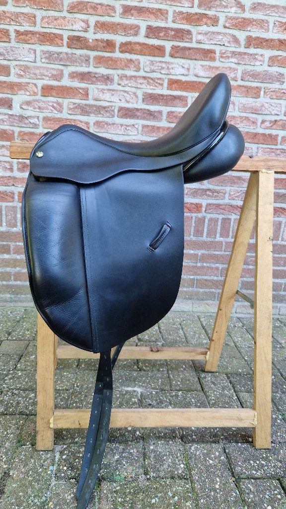 IDEAL dressuurzadel suzannah crowwln lowhead 18inch, Dressuur, Overige merken, XL (18 inch of meer), Ophalen of Verzenden