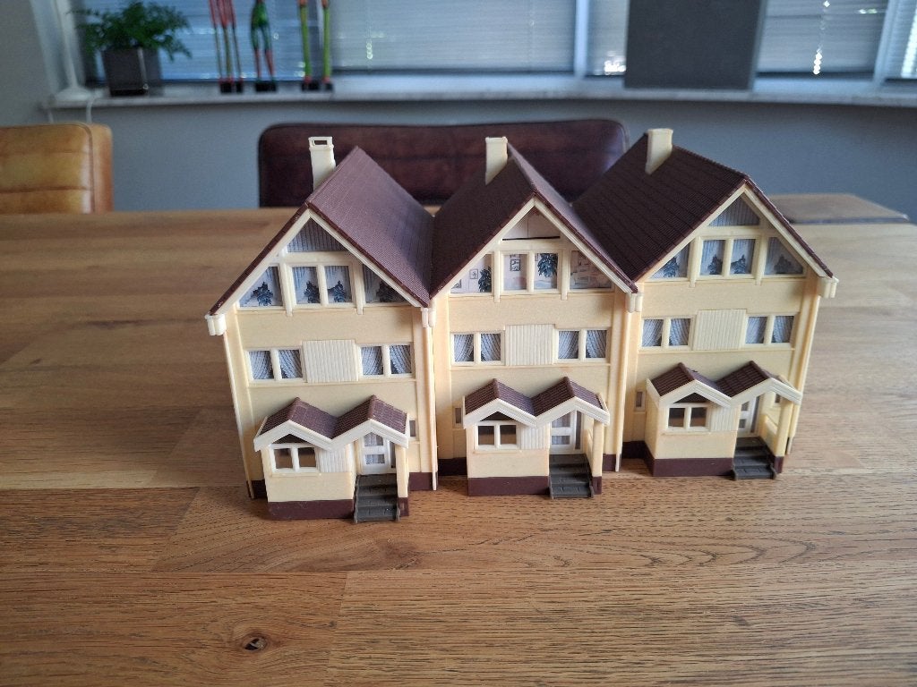 Model huis, Ophalen of Verzenden, Gebruikt, 1:50 tot 1:144