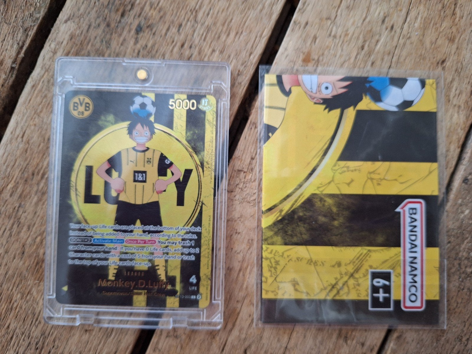 Monkey D Luffy Borrusia Dordmund , top., Ophalen of Verzenden, Zo goed als nieuw