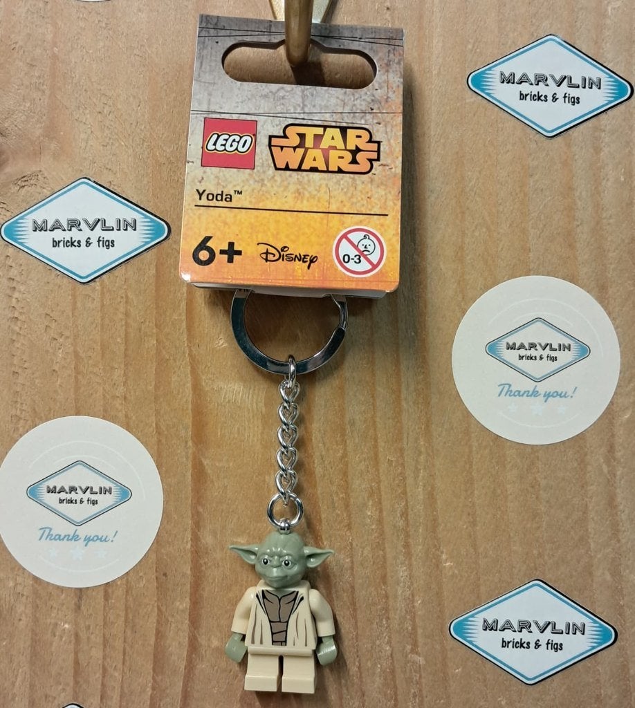 LEGO Star Wars, Yoda, sleutelhanger (nieuw), Star Wars, Lego, Nieuw, Ophalen of Verzenden