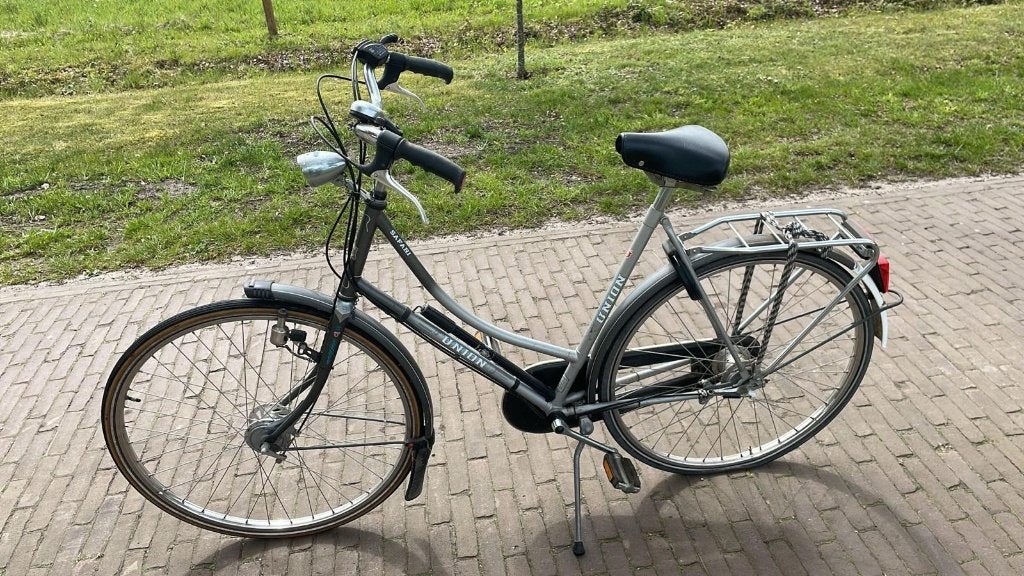 Damesfiets Union Safari, Gebruikt, Versnellingen, Trommelrem, Ophalen