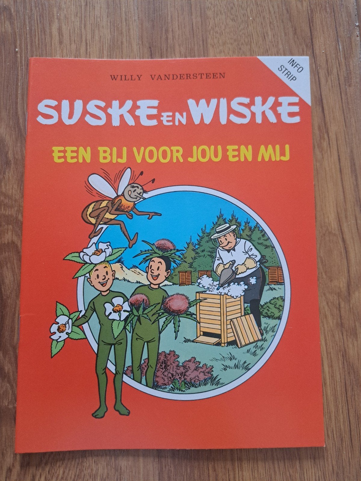 Suske en Wiske - Een bij voor jou en mij (Info Strip), Ophalen of Verzenden, Suske en Wiske