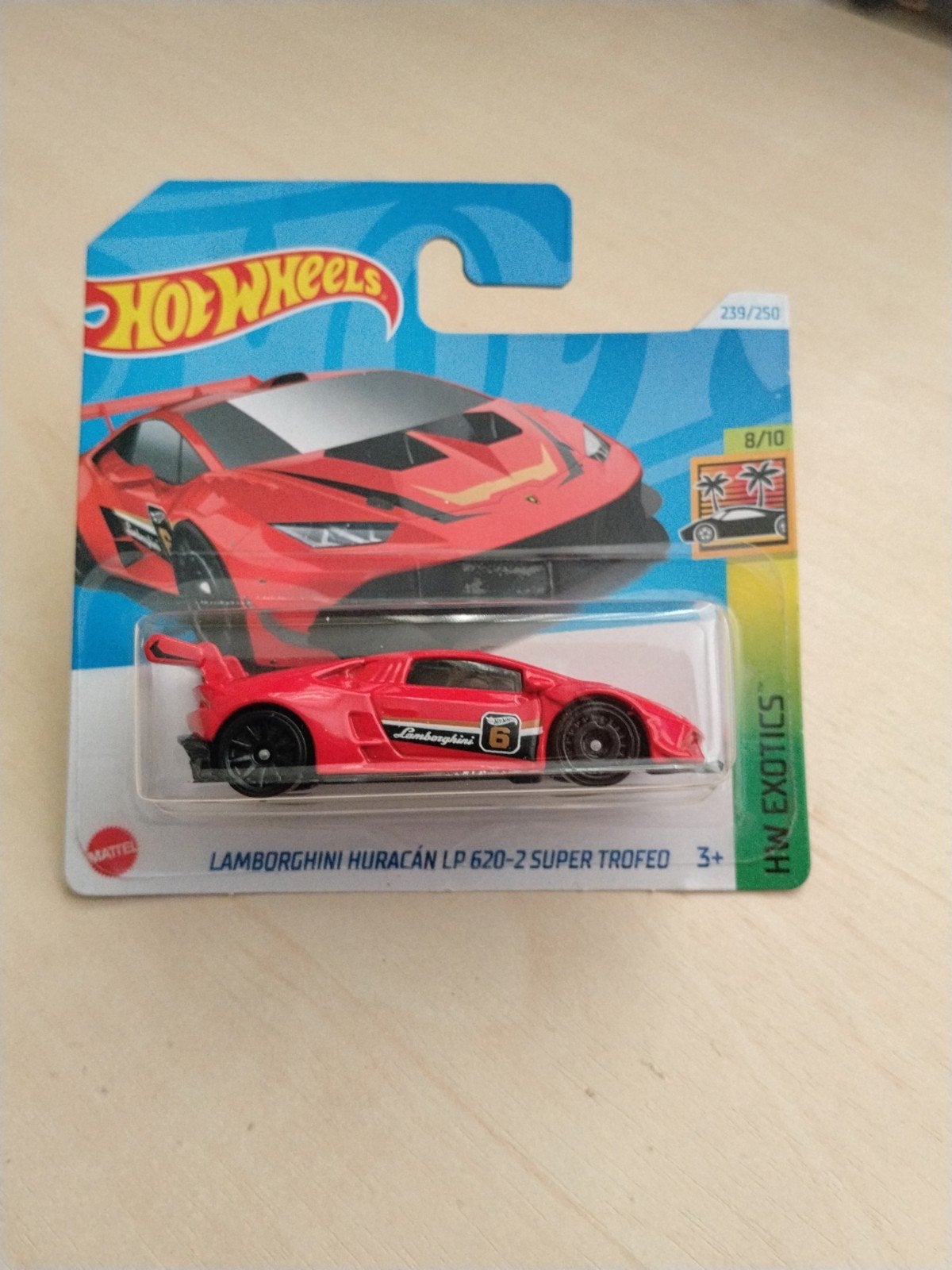 Hotwheels Lamborghini huracan super trofeo hot wheels, Ophalen of Verzenden, Nieuw, Auto