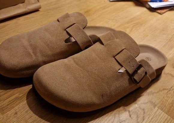 birckenstock 'look alike' maat 39, Beige, Nieuw, Sandalen of Muiltjes, Ophalen of Verzenden