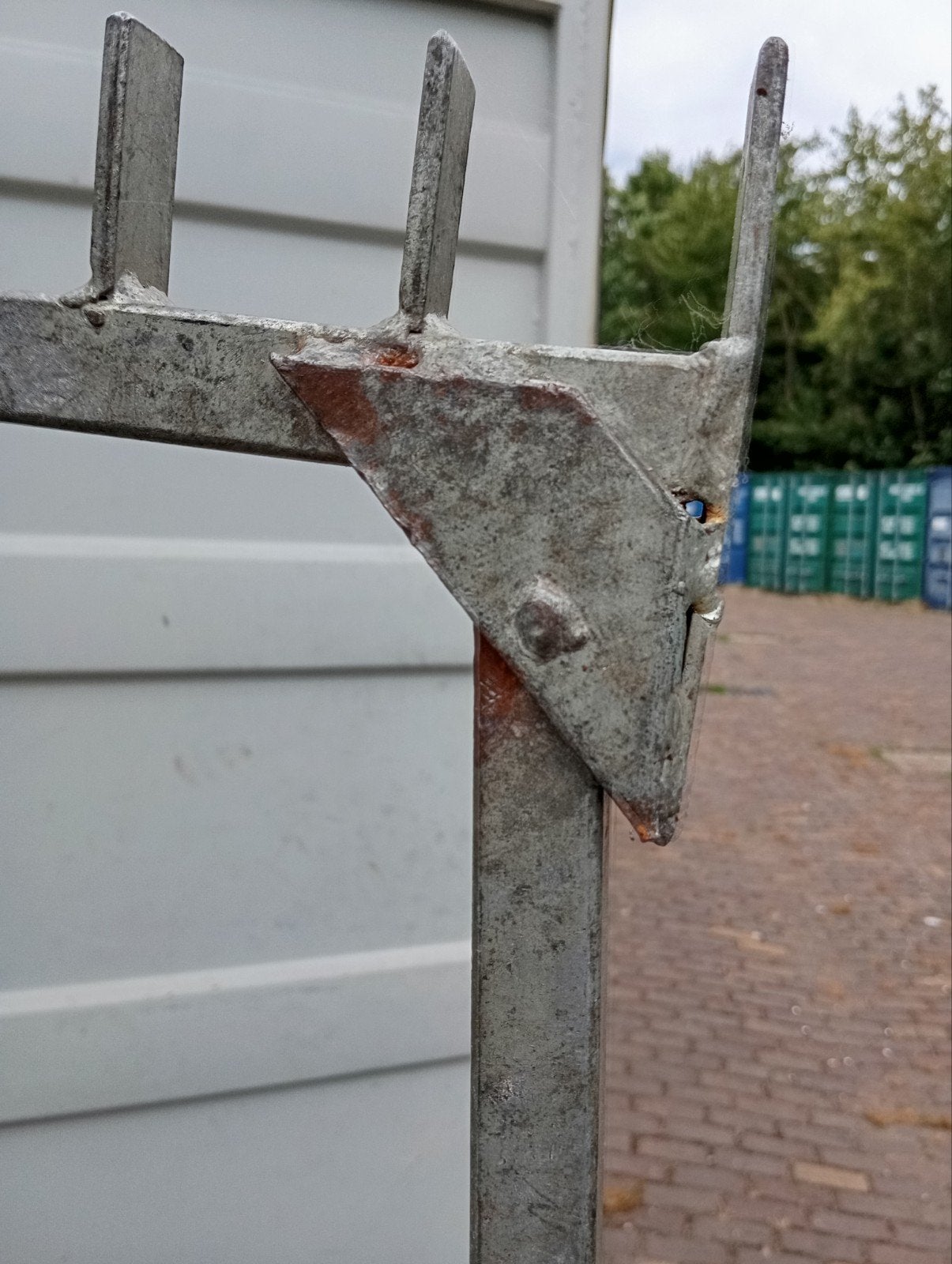 IJzeren stang voor marktkraam of opslag, Ophalen of Verzenden