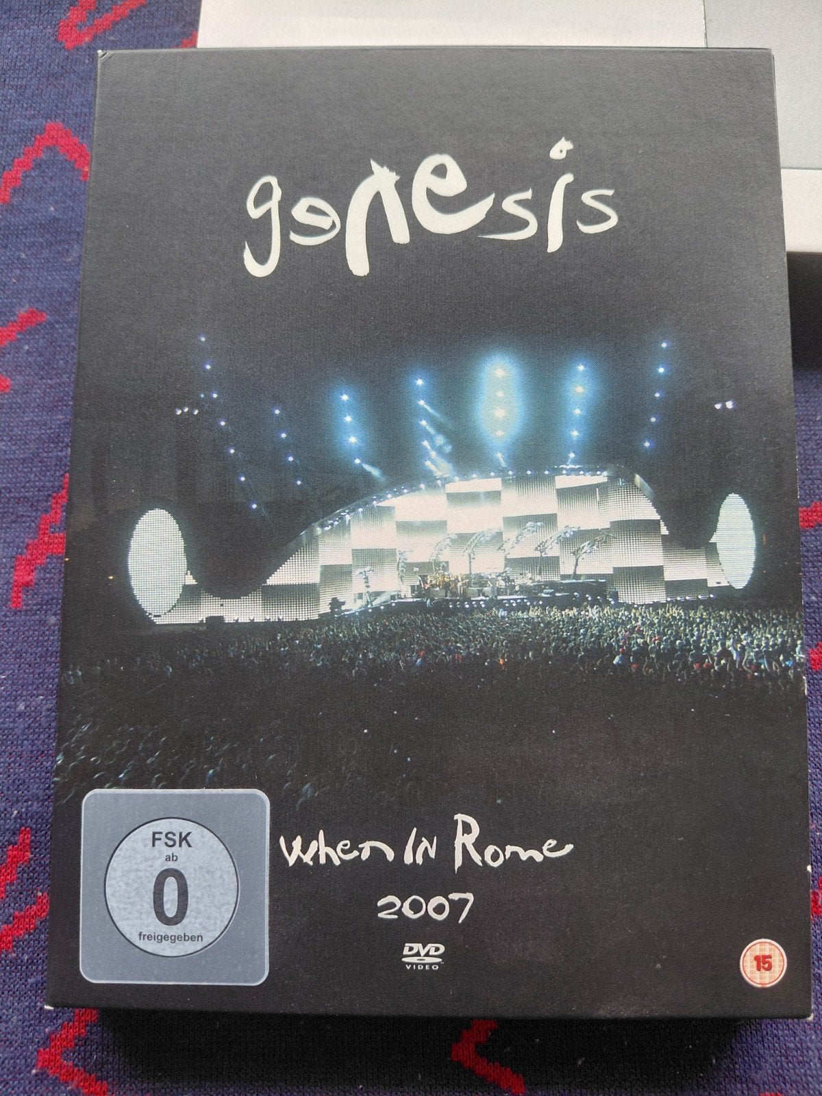 DVD Genesis When in Rome 2007, Alle leeftijden, Ophalen of Verzenden, Zo goed als nieuw