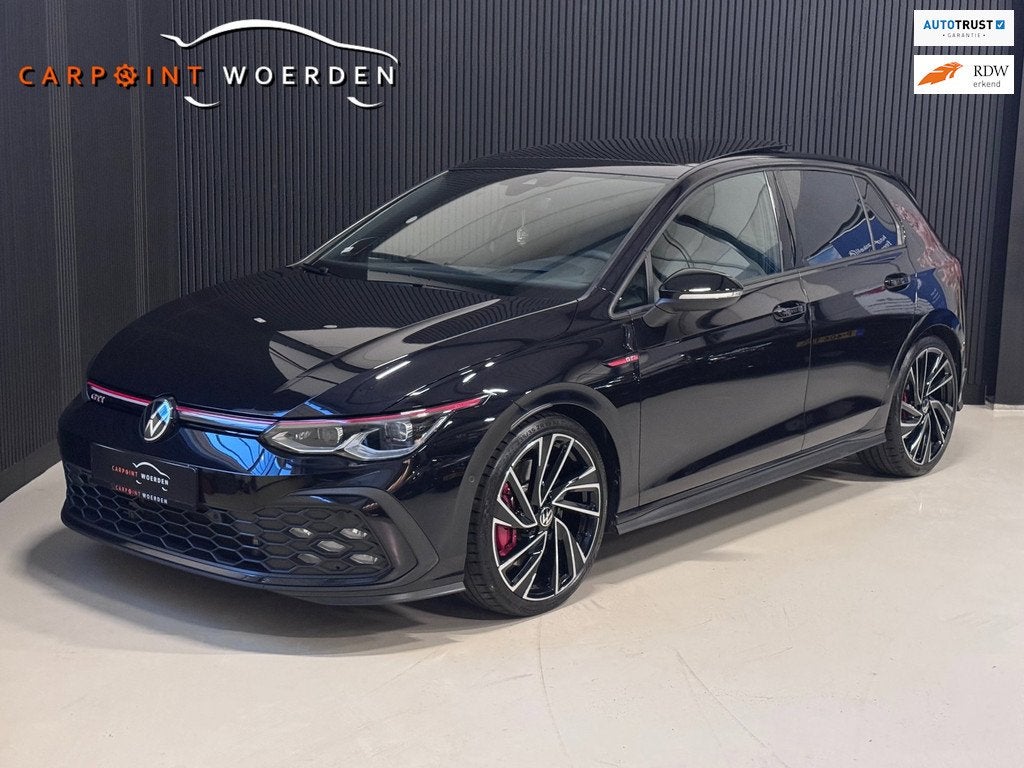 Volkswagen Golf 2.0 TSI GTI PANO | HUD | LEDER | DYNAUDIO |, Zwart, 4 cilinders, 1984 cc, Zwart