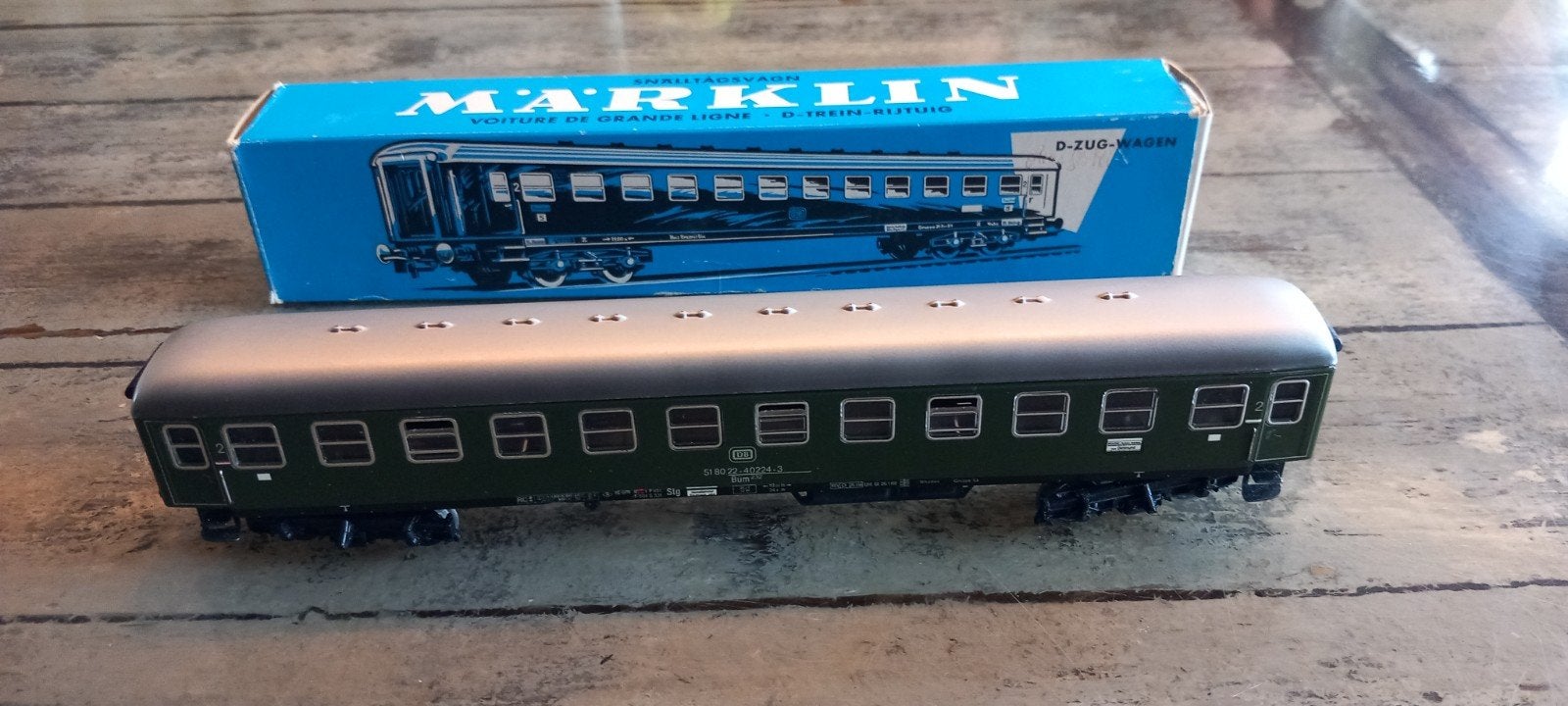 Märklin D-Zug-Wagen Express Coach met originele doos, Ophalen, Wisselstroom, Wagon, Zo goed als nieuw
