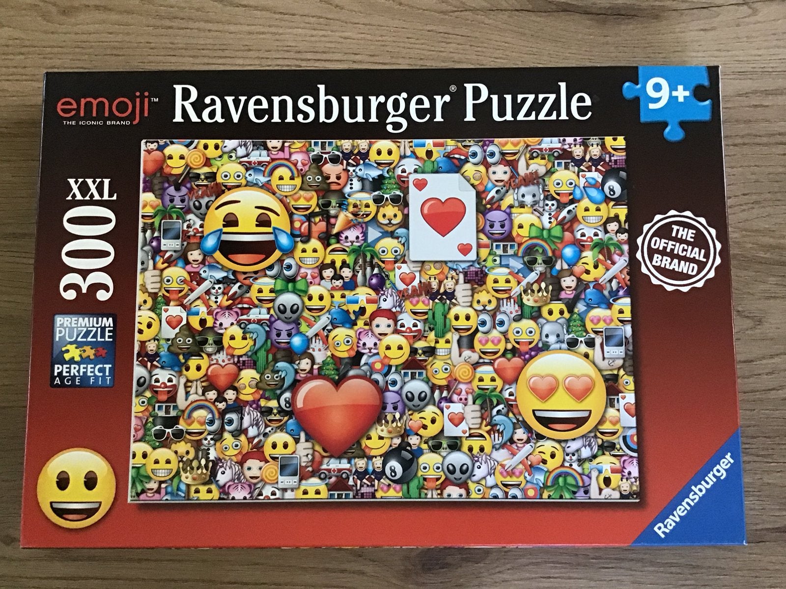 Ravensburger XXL puzzel Emoji 300 stukjes, Ophalen of Verzenden, Meer dan 50 stukjes, Zo goed als nieuw, 6 jaar of ouder