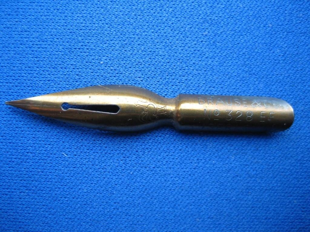 Brause & Co Pen Nib No 328EF, Kroontjespen, Ophalen of Verzenden, Nieuw, Overige typen, Overige merken