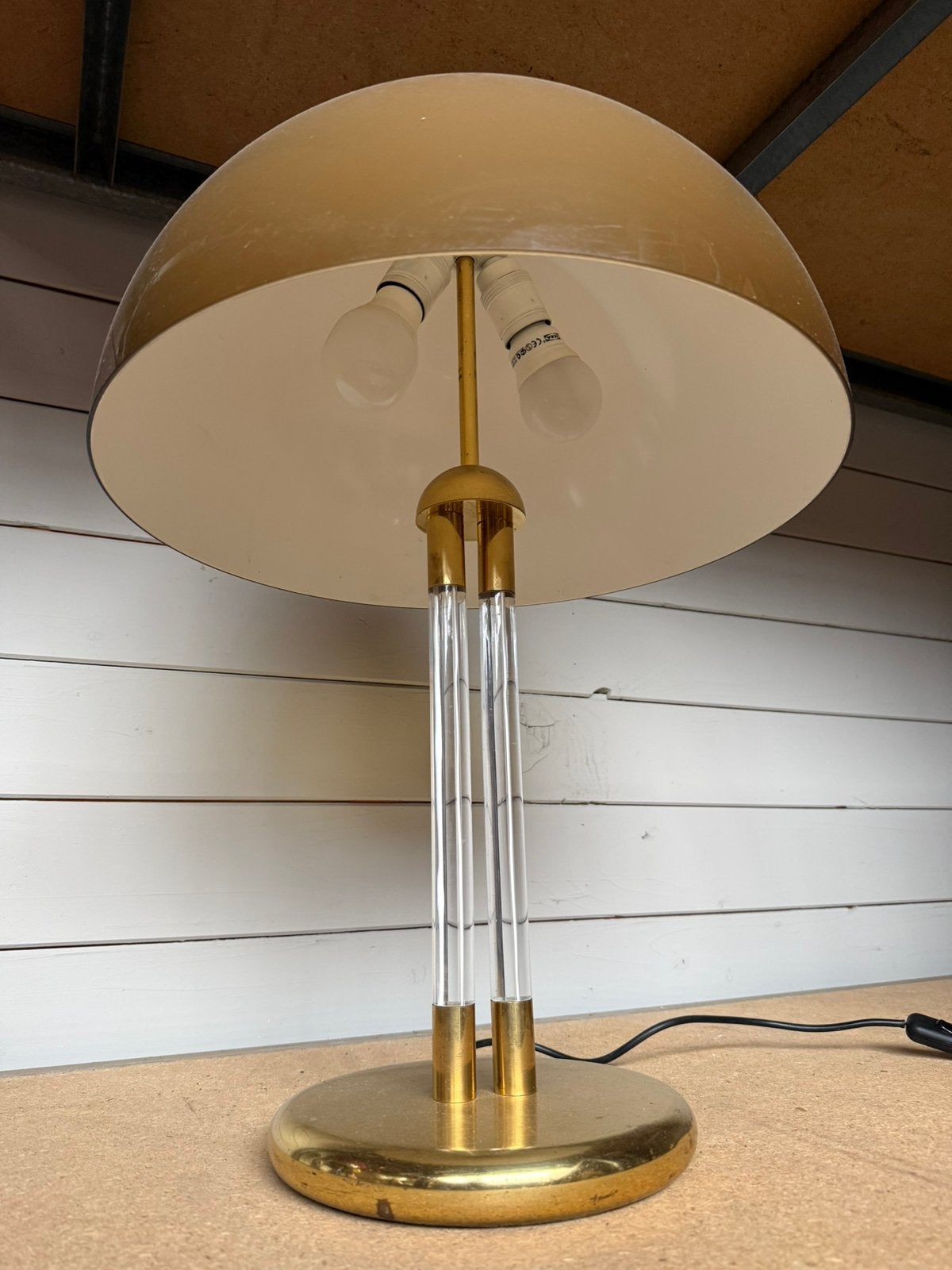 Zeldzame cosack  vintage jaren 70 design lamp, Ophalen, Gebruikt, Design