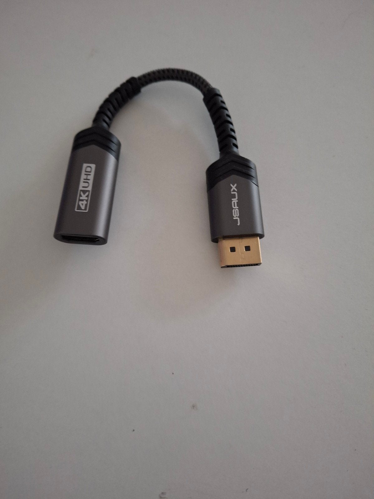 JSAUX DisplayPort naar HDMI 4K Adapter - Nieuw, Ophalen of Verzenden, Nieuw, Minder dan 2 meter, HDMI-kabel