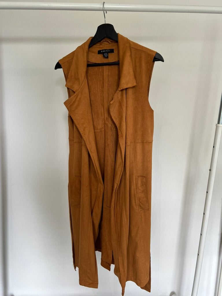 gilet, Oranje, Ophalen of Verzenden, Zo goed als nieuw, Maat 36 (S)