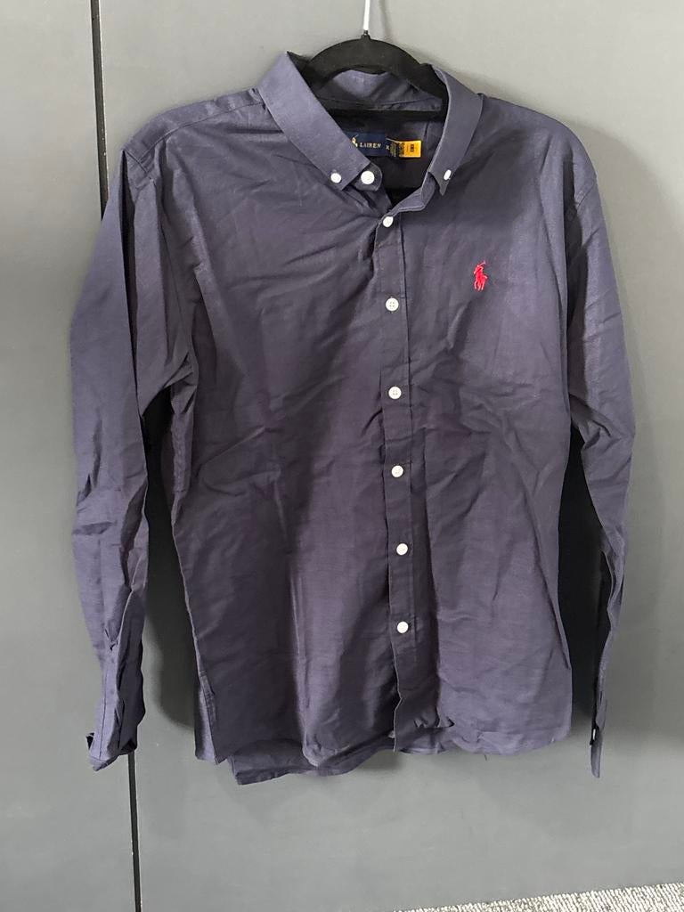 Ralph Lauren Classic Fit overhemd - Nieuw, Kleding | Heren, Overhemden, Ophalen of Verzenden, Zo goed als nieuw, Blauw, Overige halswijdtes