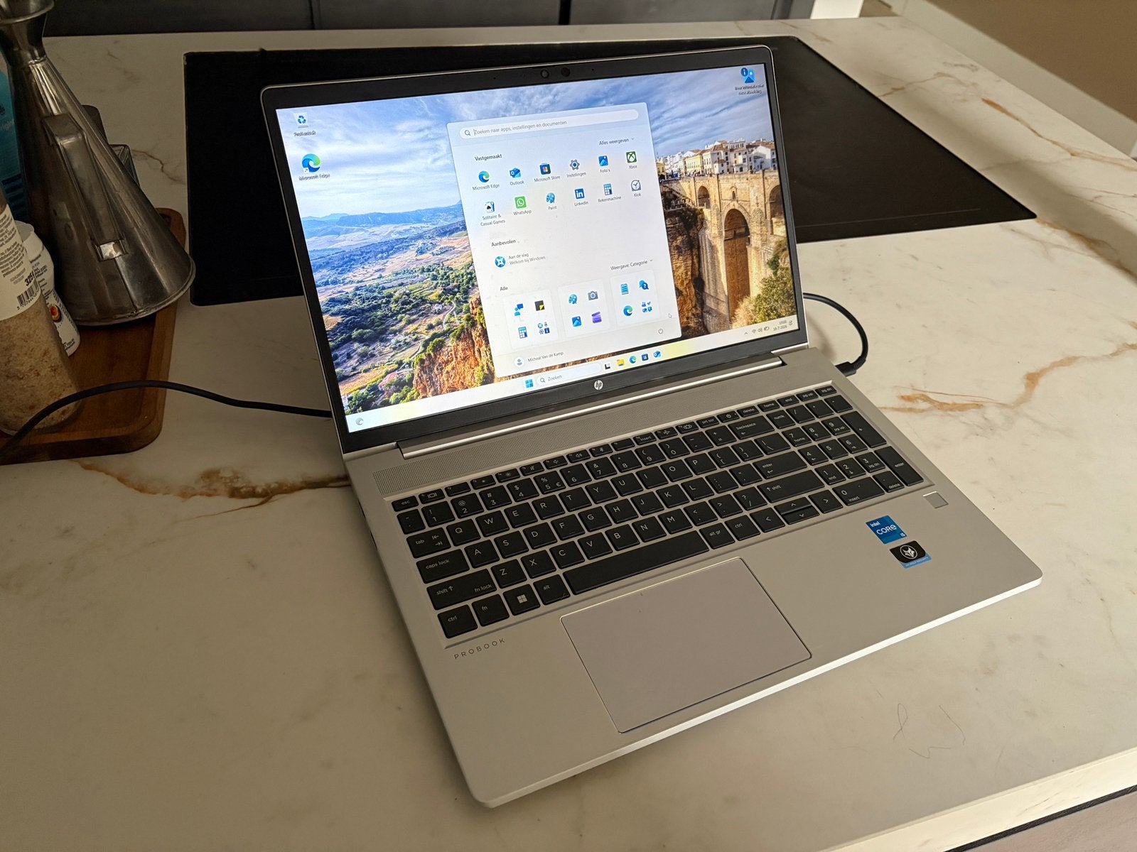 HP Probook 450 G9 (intel i5-12/32GB/512/win11), Ophalen, 15 inch, 2 tot 3 Ghz