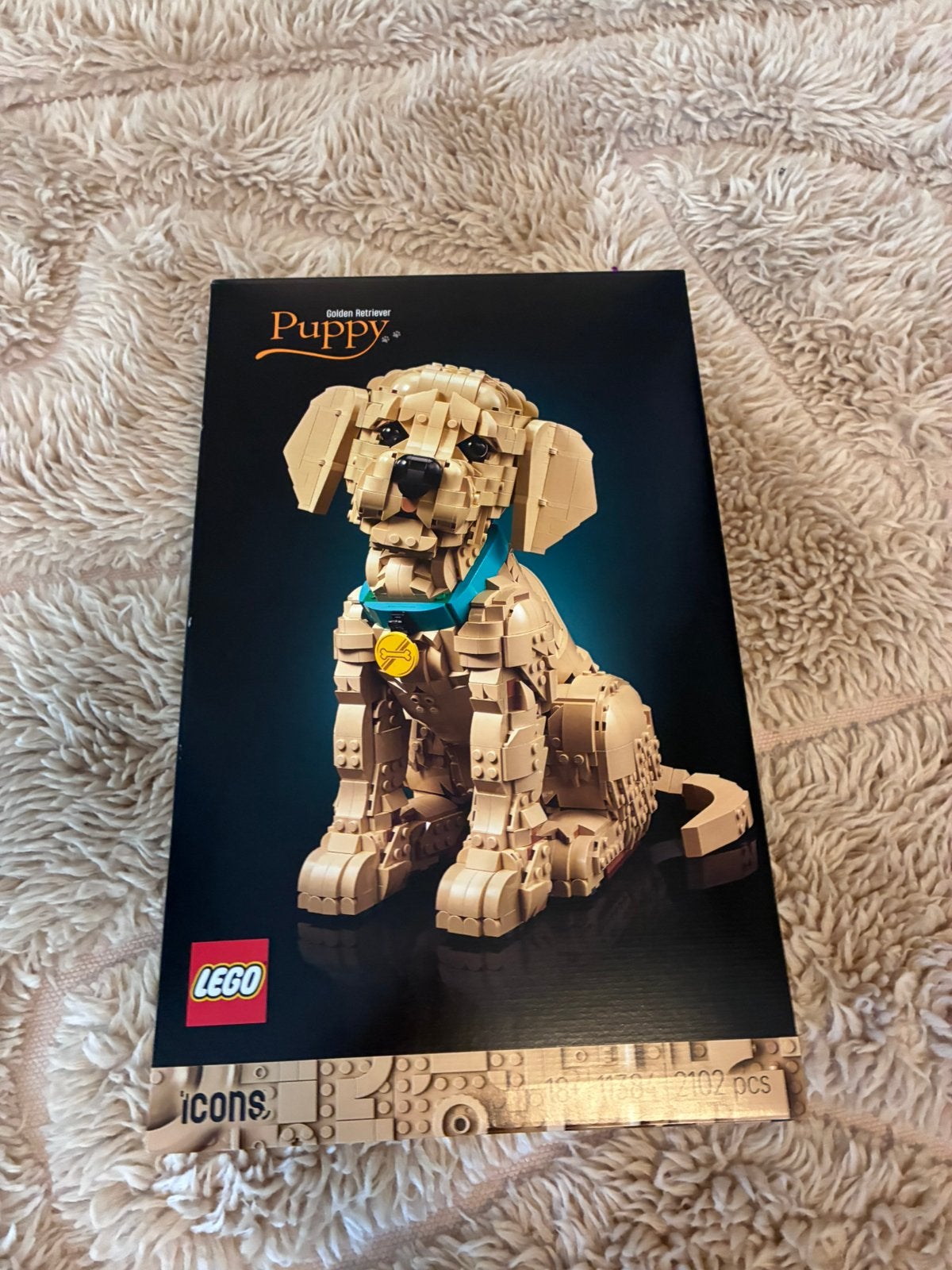 LEGO 11384 Golden Retriever Puppy Icons, Ophalen, Lego, Nieuw, Compleet