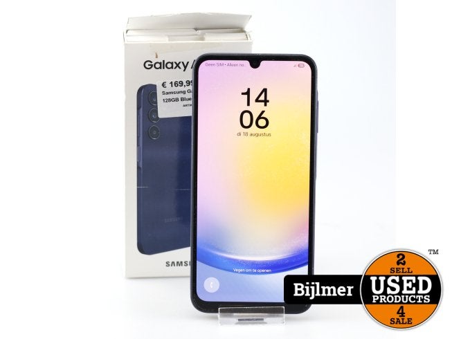 Samsung Galaxy A25 5G 128GB Blue Black | Nette staat, Samsung, Zo goed als nieuw, Support@Samsung.com, 129, Samsung-ro, Yeongtong-gu
Suwon-si, Gyeonggi-do 16677
South Korea