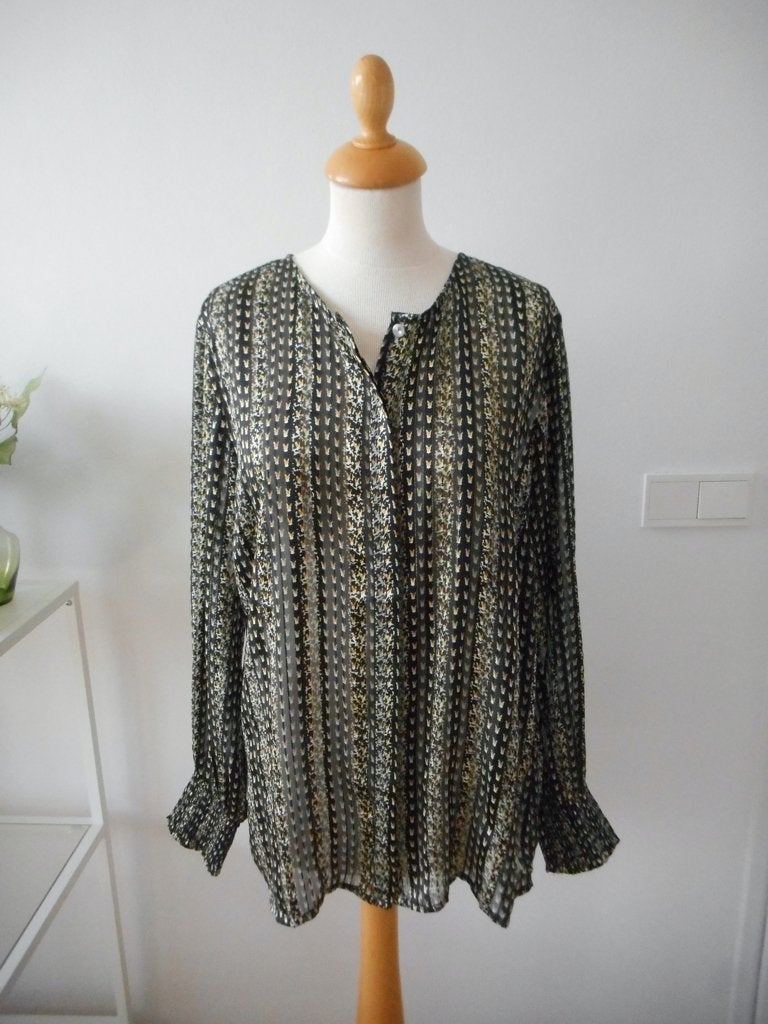 Blouse van Freequent, maat XL, Kleding | Dames, Blouses en Tunieken, Freequent, Zwart, Maat 42/44 (L), Ophalen of Verzenden