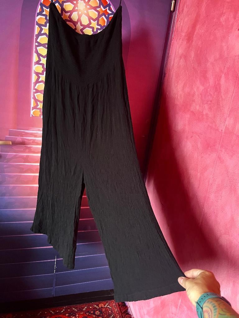 Luchtige stapless jumpsuit maat 42/44 nu voor 19,99€, Kleding | Dames, Jumpsuits, Noidea, Zwart, Maat 42/44 (L), Ophalen of Verzenden