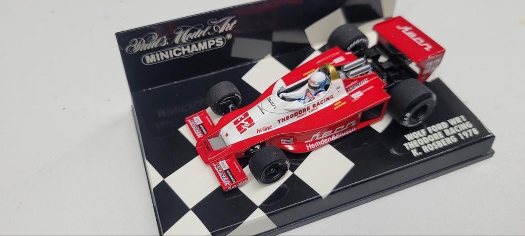 Wolf Ford WR1 K.Rosberg 1978, Ophalen of Verzenden, Zo goed als nieuw, Auto, Overige merken