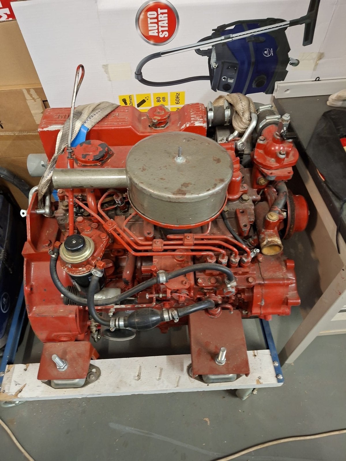 Kubota V3300-BG-EU1 Dieselmotor - 3.3L, 38.3kW, Ophalen, Gebruikt, Dieselmotor, 1800 rpm of meer