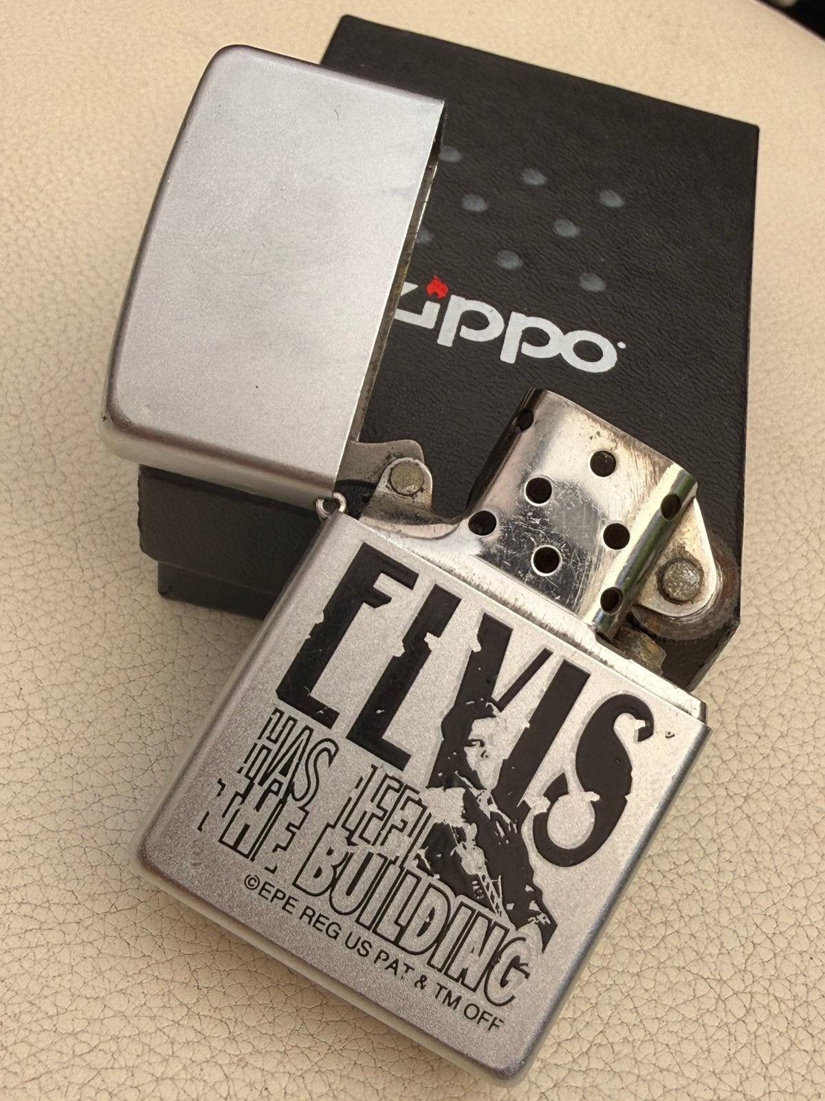 Zippo elvis, Verzamelen, Verzenden, Zo goed als nieuw, Aansteker