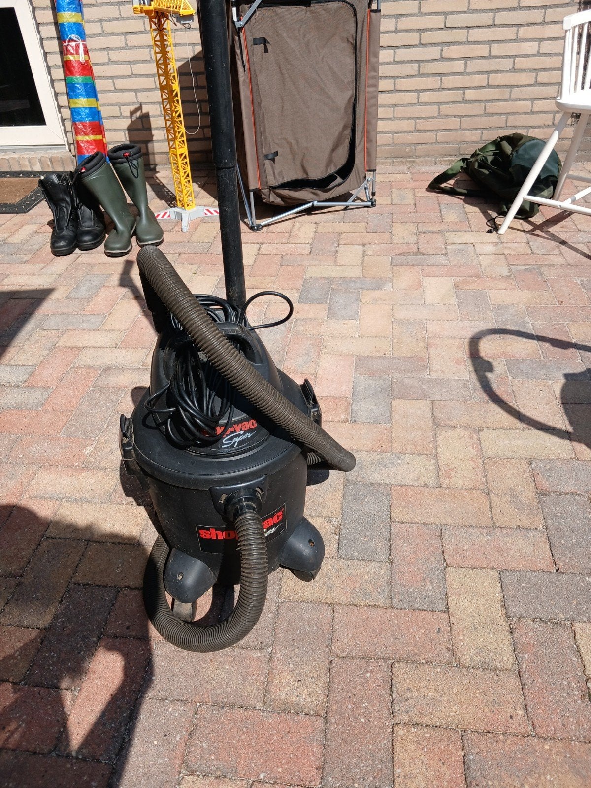 Shop-Vac Super Industriële Stofzuiger, Witgoed en Apparatuur, Stofzuigers, Ophalen, Gebruikt, Industriële stofzuiger, 2000 watt of meer