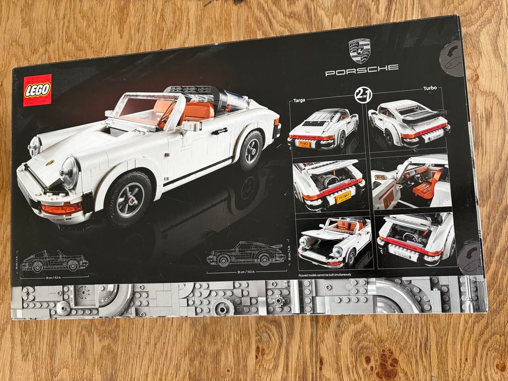 LEGO Porsche 911 (10295) Targa/Turbo - Nieuw in doos, Ophalen of Verzenden, Nieuw, Overige merken