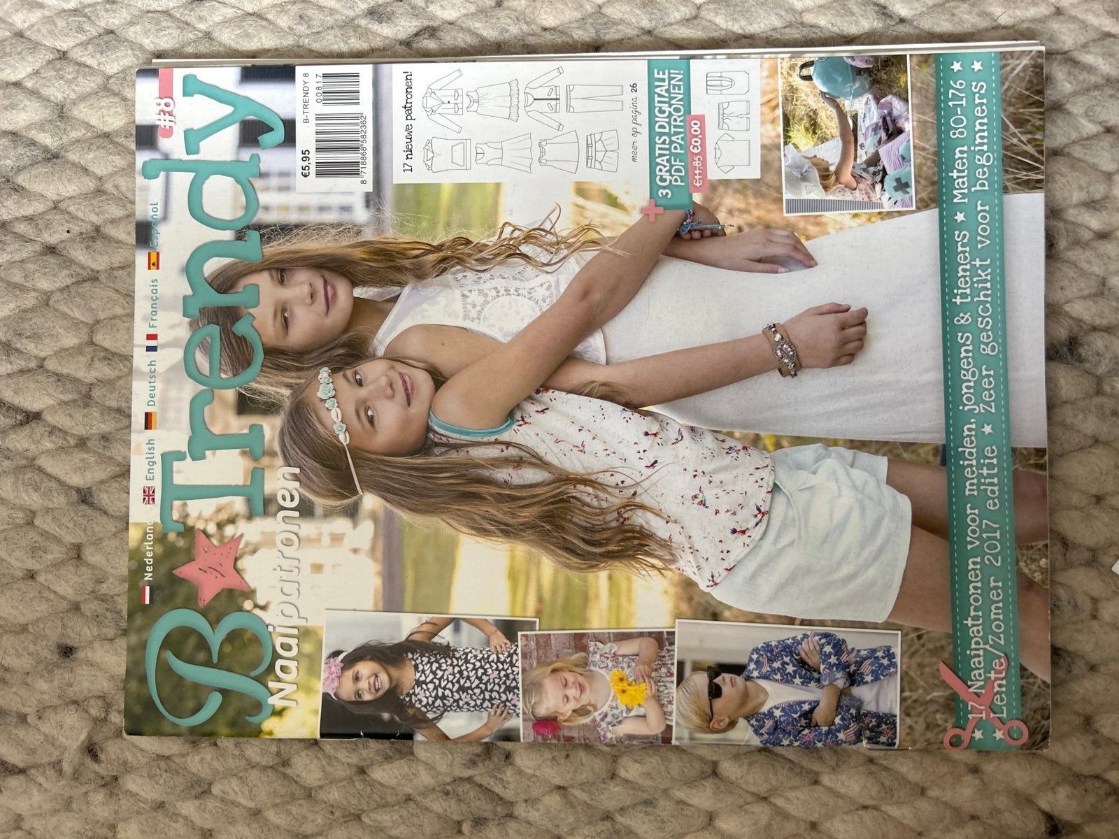 Be Trendy Naaipatronen Lente/Zomer 2017 - Beginners, Ophalen of Verzenden, Zo goed als nieuw, Overige typen