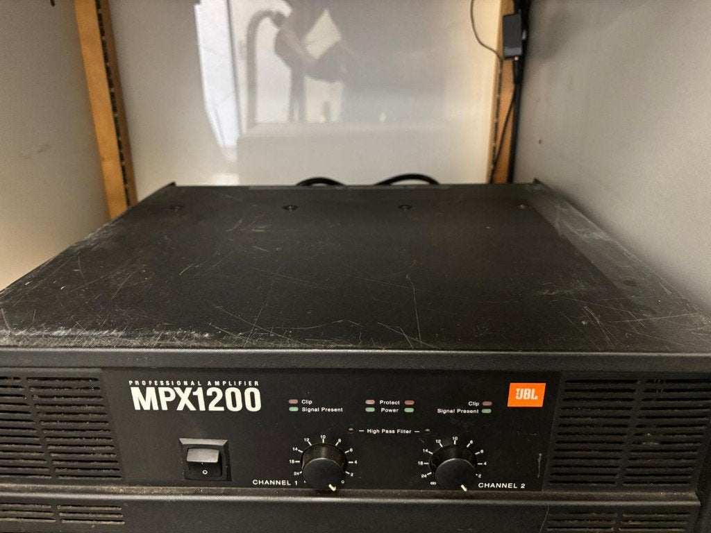 JBL MPX1200 versterker, Ophalen, Gebruikt, Audio